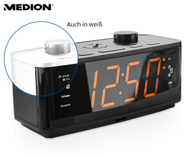 MEDION(R) Uhrenradio mit Radio Data System MEDION(R) LIFE(R) P66077 (MD 43872)