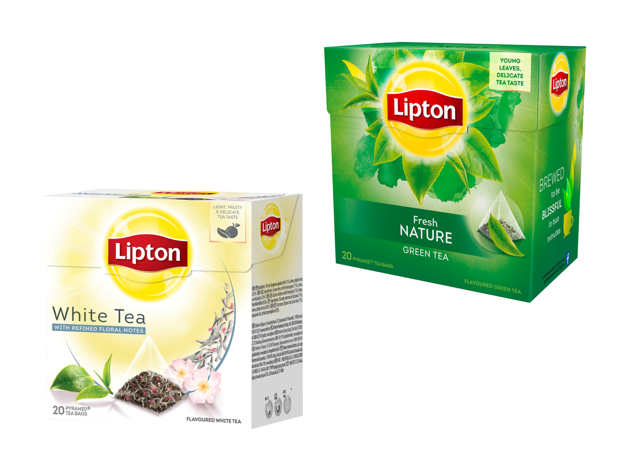 Tè bianco/ Tè verde fresh nature Lipton