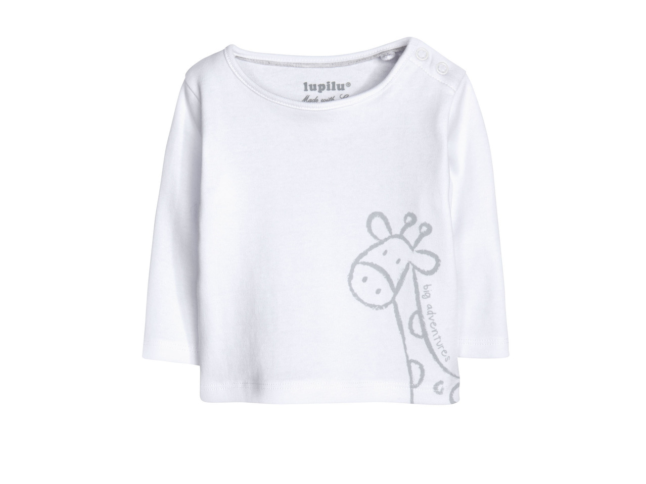Baby Girls' Long-Sleeved Top, 3 pieces