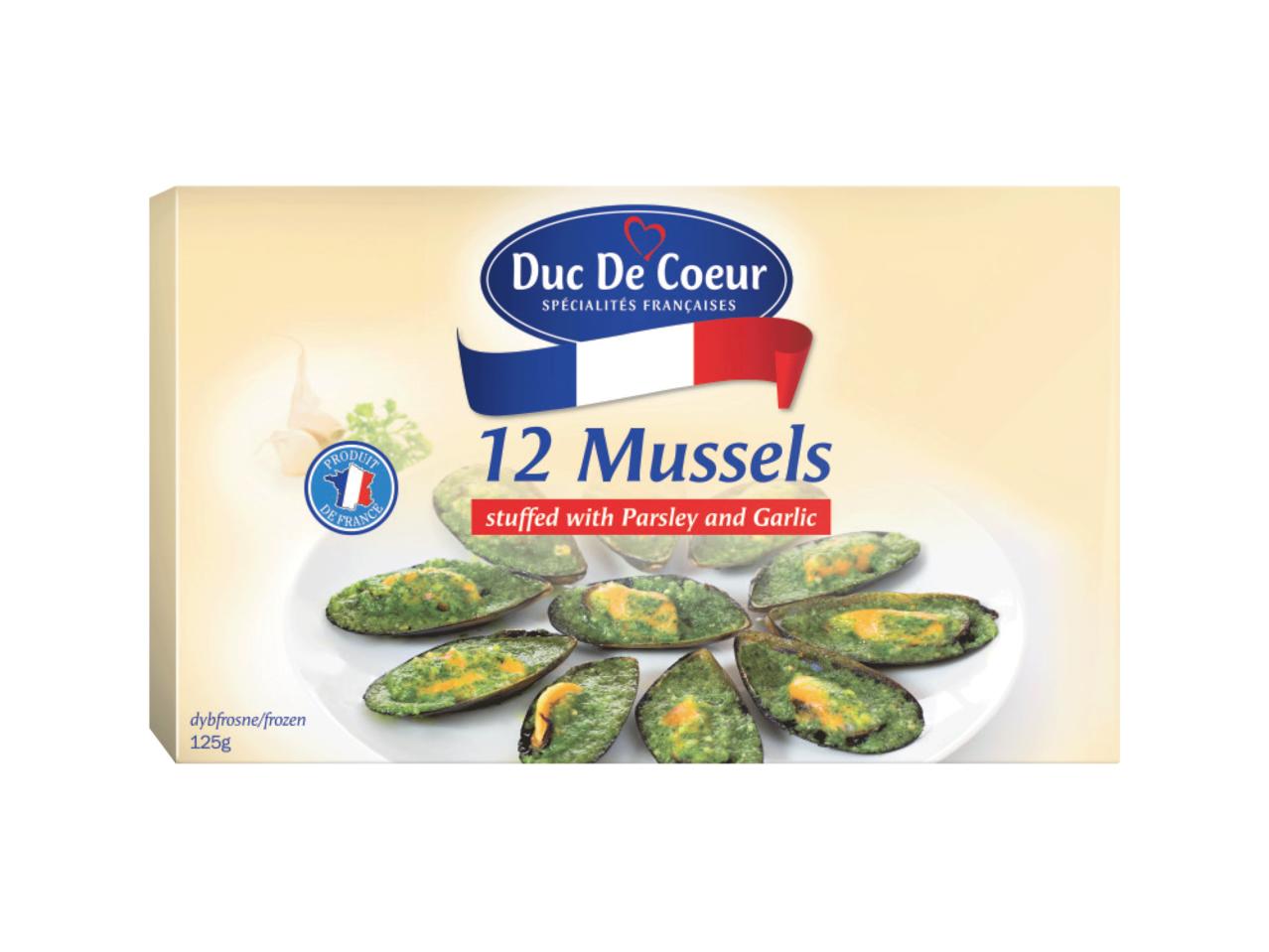 DUC DE COEUR 12 Mussels
