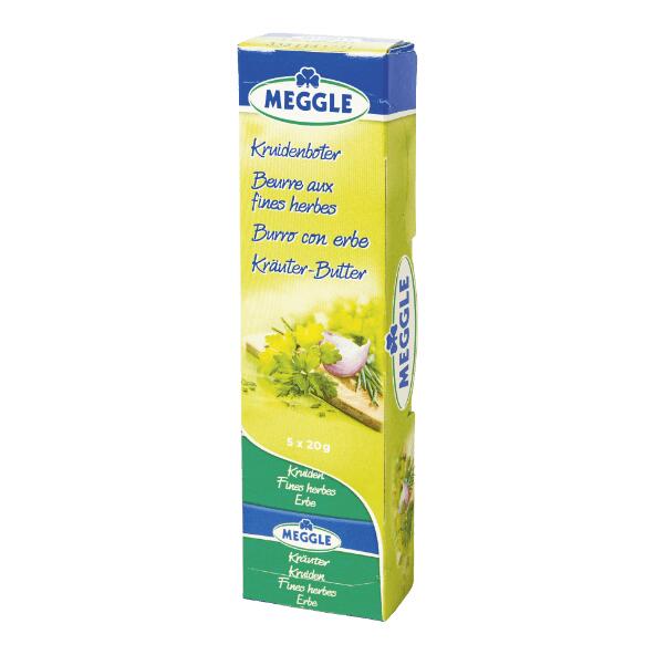 Beurre aux herbes Meggle, 5 pcs