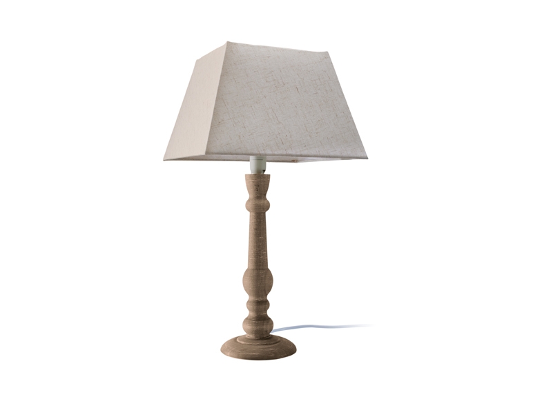Table Lamp with Fabric Lampshade