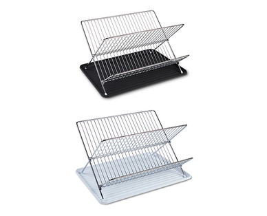 Easy Home Collapsible Dish Rack with Drainer