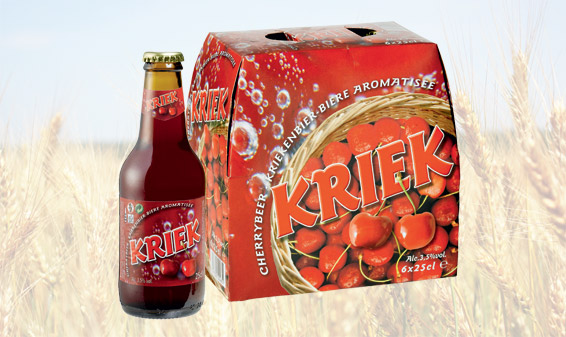 Bière aromatisée ''Kriek''*