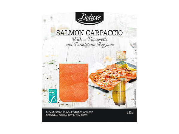 Carpaccio de saumon ASC