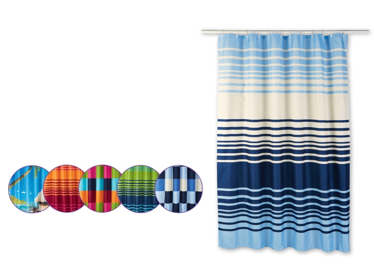 Miomare Shower Curtain 180 x 200cm