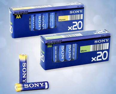 SONY Batterien Megapack