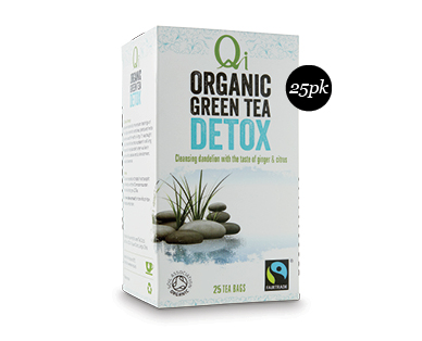 Qi Organic Green Tea 25pk