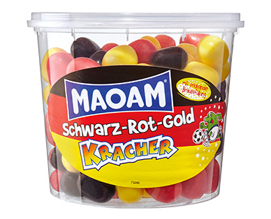 MAOAM(R) Schwarz-Rot-Gold Kracher