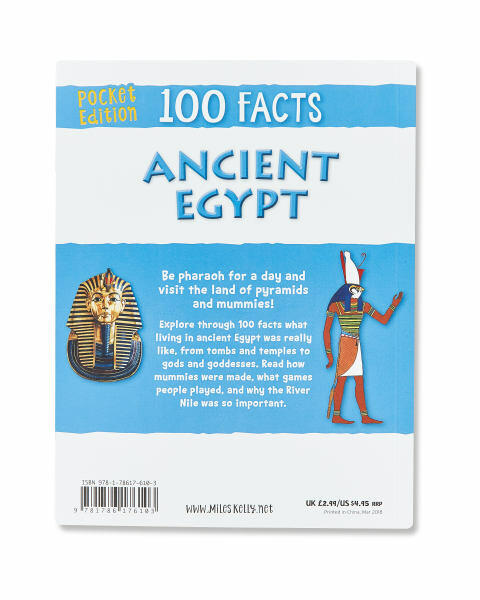 Ancient Egypt 100 Pocket Facts Book