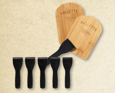 Dessous de plat en bois/Lot de spatules CROFTON(R)