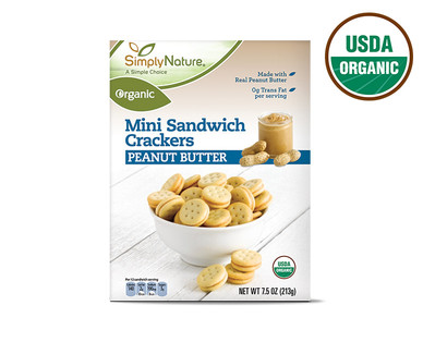 SimplyNature Organic Mini Sandwich Crackers