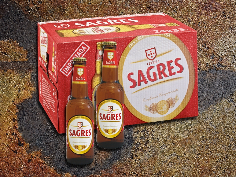 Birra Sagres, 24 pezzi
