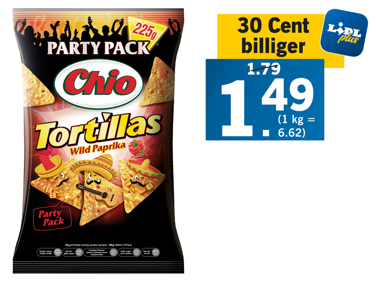 CHIO Tortillas Family Pack