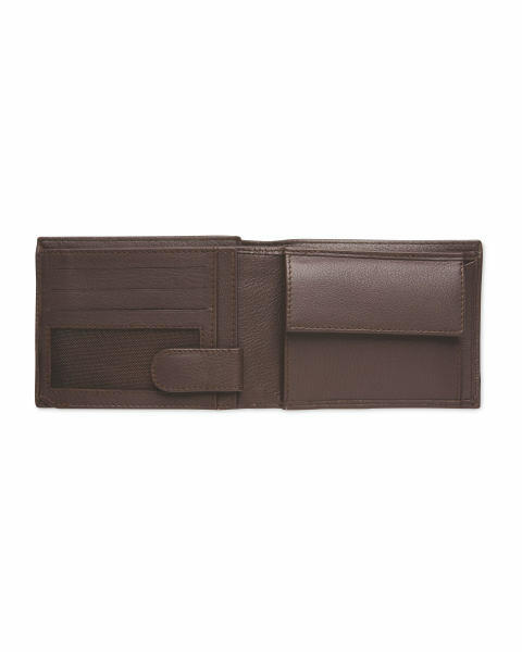 Avenue Luxury Leather Brown Wallet