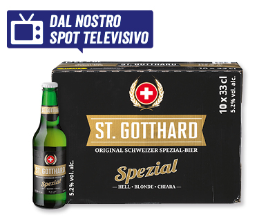 Birra speciale ST. GOTTHARD