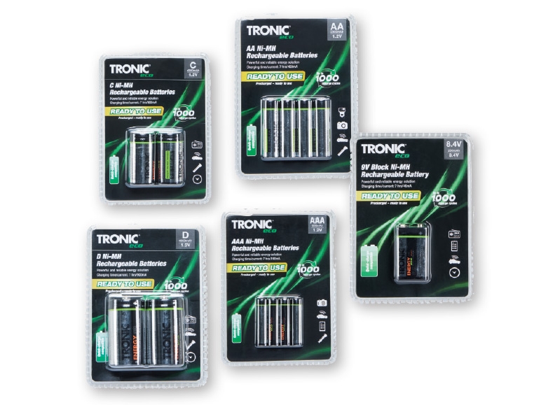 TRONIC Battery Assortment