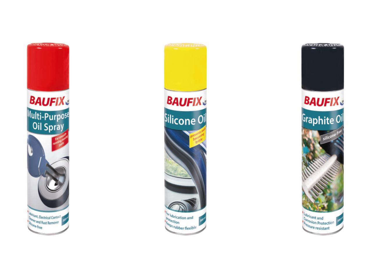 BAUFIX 300ml Multi-Purpose Oil Sprays