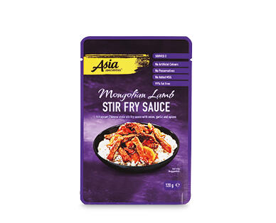 ASIA SPECIALITIES Stir Fry Sauces 120g