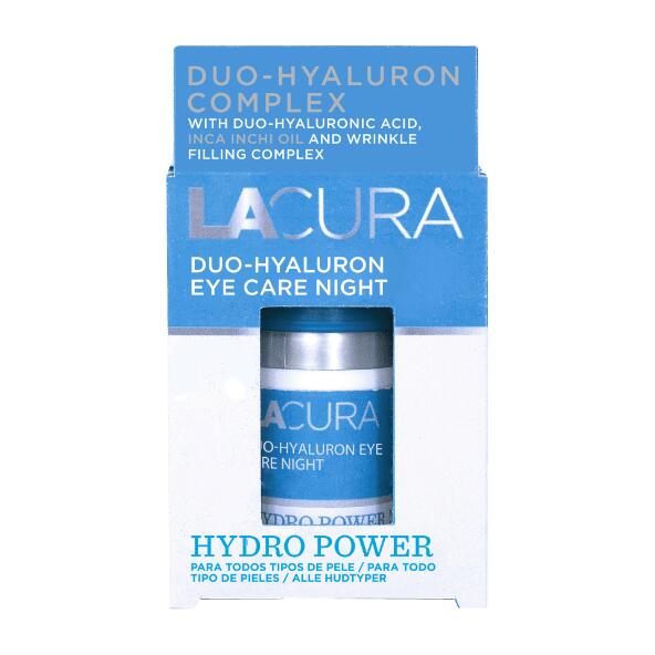 LACURA 	 				Hyaluron hydro power øjenpleje