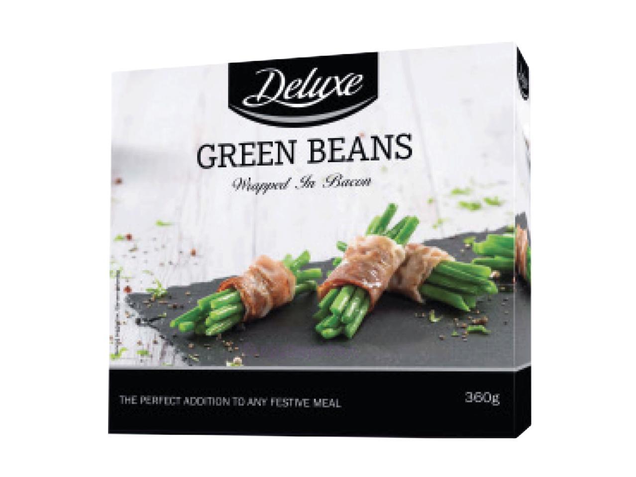 DELUXE Green Beans Wrapped in Ham