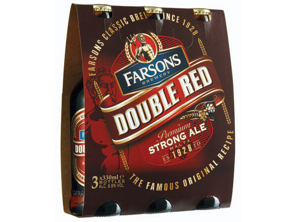 Double Red Strong Ale Beer