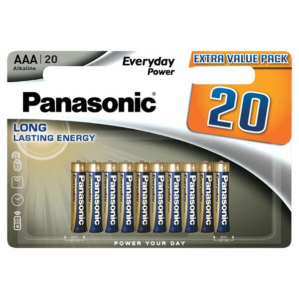Panasonic Everyday Power Alkali-Batterien
