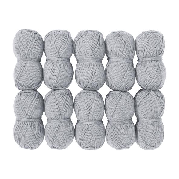 Lot de 10 pelotes de fils à tricoter