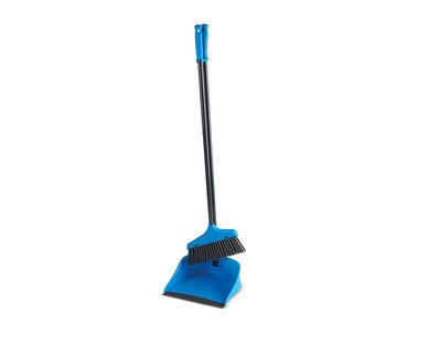 Easy Home Stand Up Dustpan and Broom Set