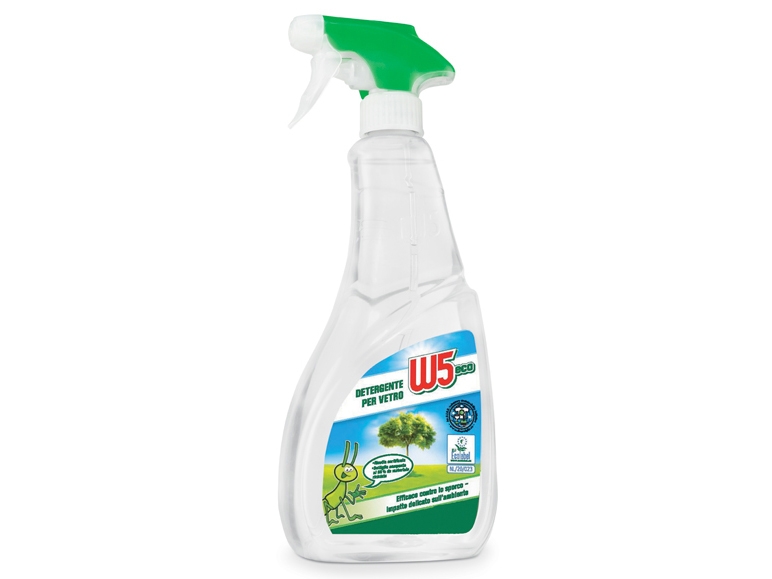 Detergente ecologico per vetri