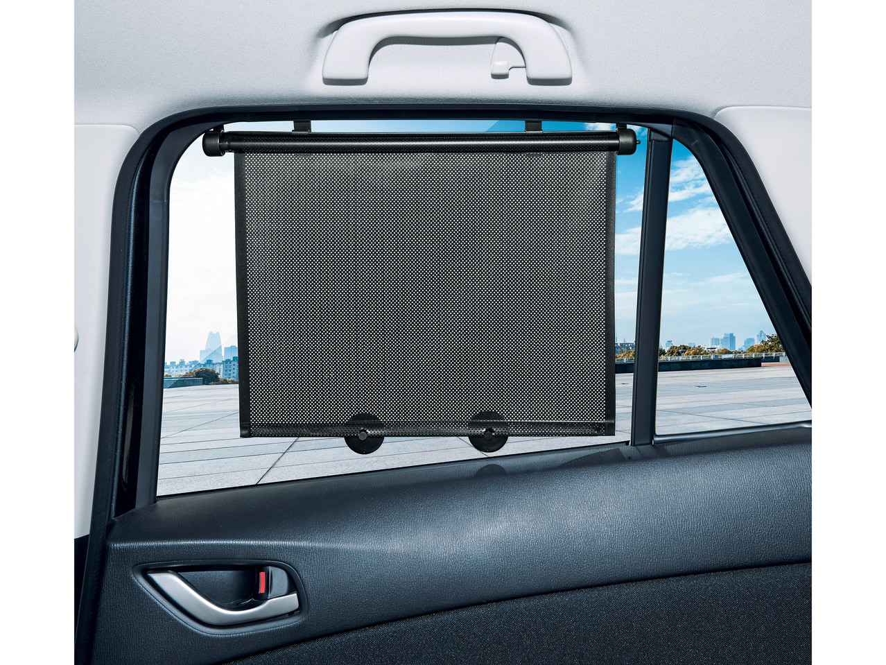 Roll-Up Sun Protection Car Blinds