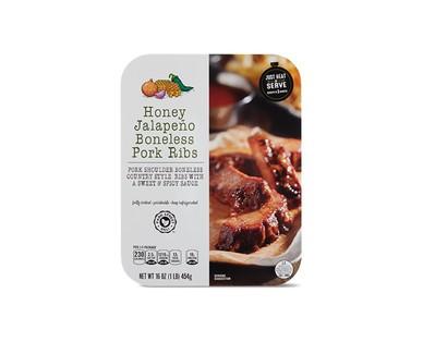 Park Street Deli Honey Chipotle or Honey Jalapeno Boneless Pork Ribs