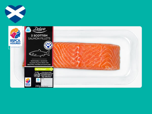 Deluxe 2 Scottish Salmon Fillets