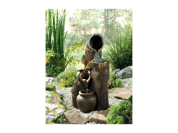 Melinera Light-Up Garden Water Fountain