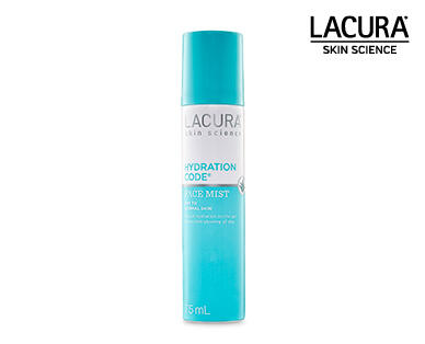 Lacura Skin Science Hydration Code(R) Face Mist 75ml or Overnight Eye Gel 15ml