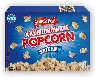 Popcorn XXL per microonde SNACK FUN