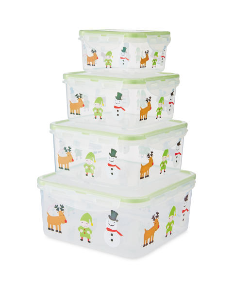Crofton Christmas Square Containers