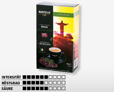 MARTELLO(R) Kaffeekapseln "Brazil"