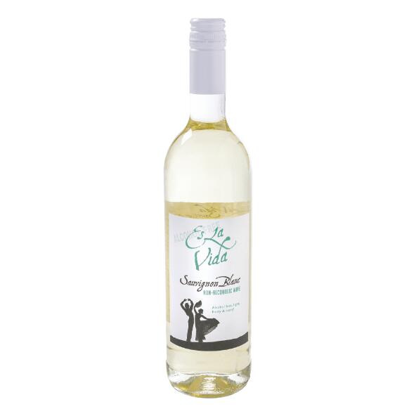 Witte wijn zonder alcohol 'Es La Vida'