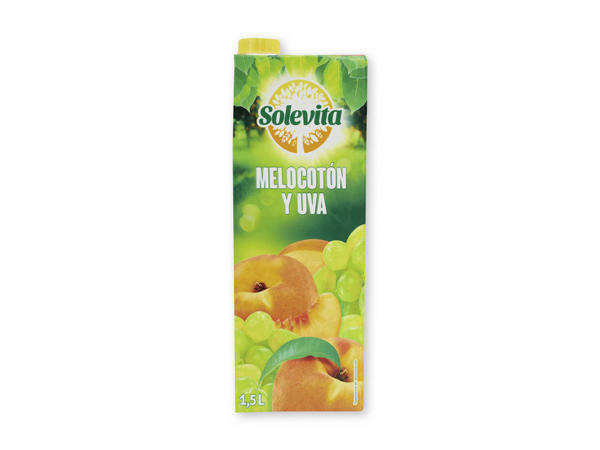 'Solevita(R)' Zumo de melocotón y uva