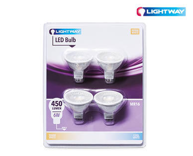 6W Bulk LED Downlights 4pk
