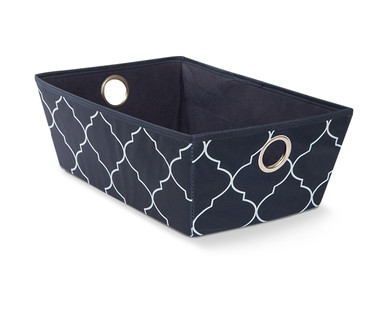Easy Home Storage Bin With Grommets