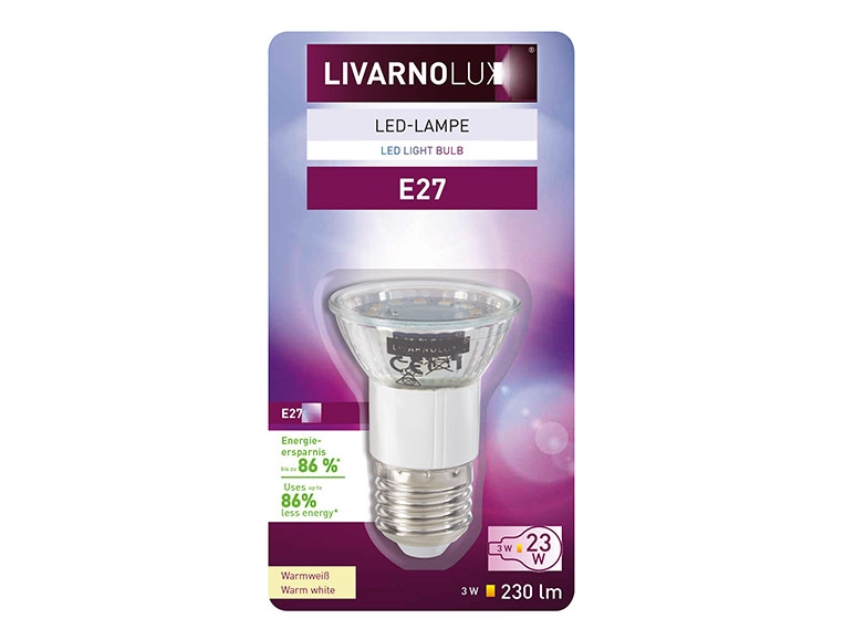 LIVARNO LUX 3W LED Light Bulb