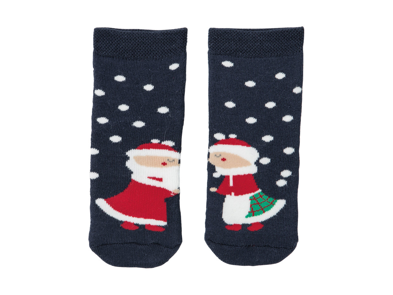 Lupilu Little Girls' Christmas Slipper Socks1