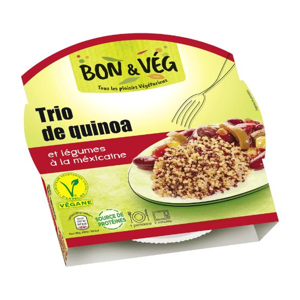 Trio de quinoa à la mexicaine