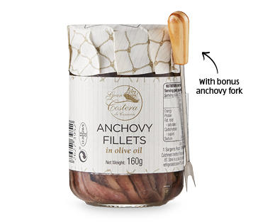Anchovy Fillets in Oil 160g