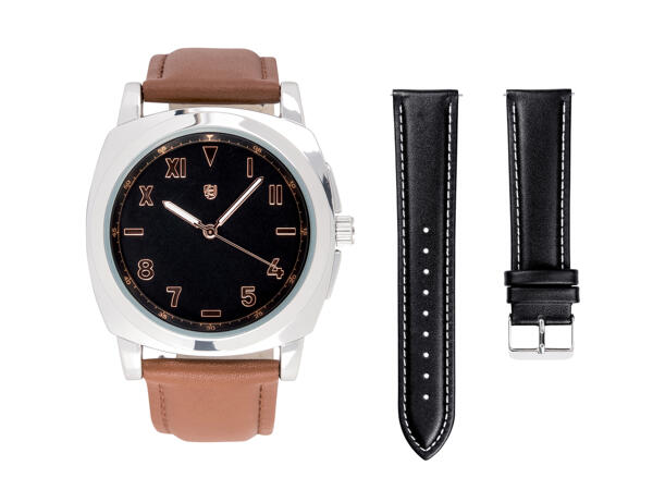 Men's Watch With Interchangeable Strap