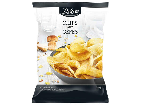 Chips aux cèpes