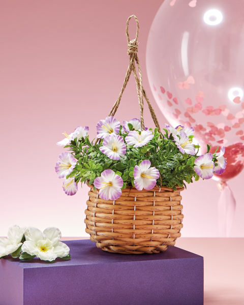 Gardenline Artificial Flower Basket