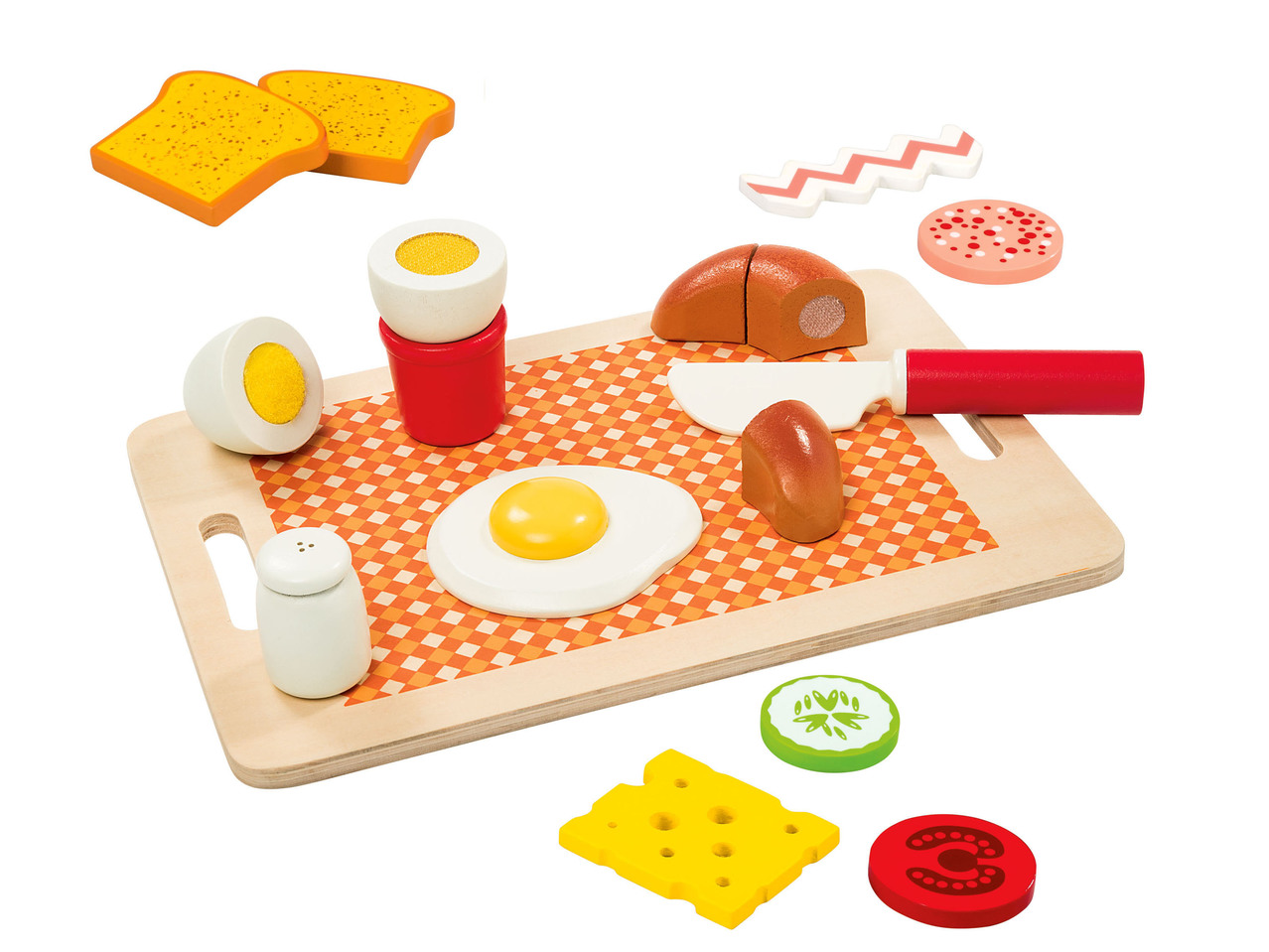 Wooden Food Game